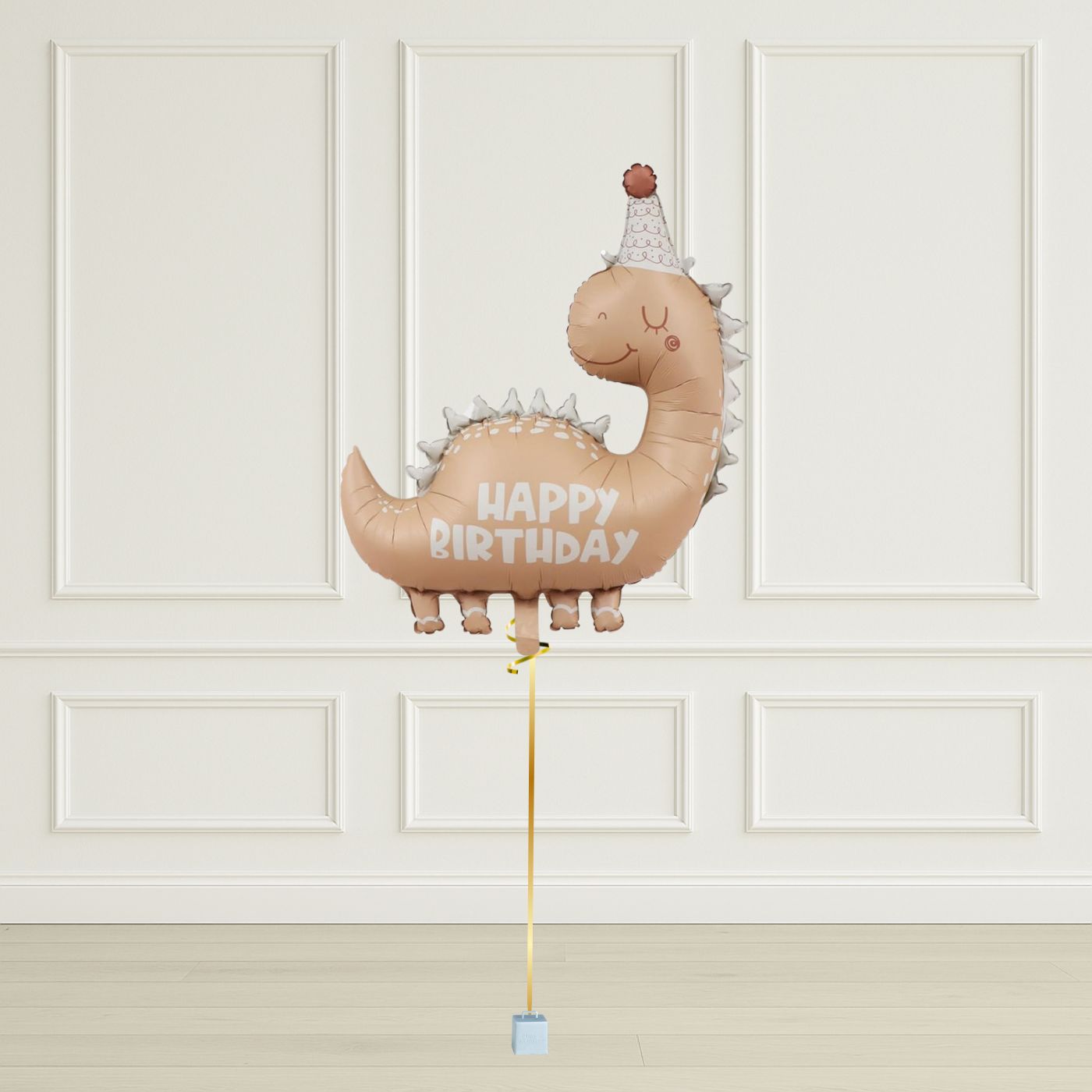 Beige Dinosaur Birthday Balloon Package